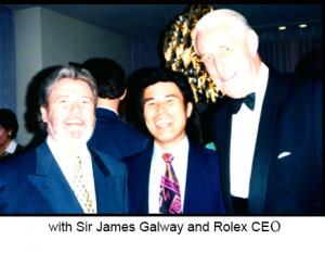Sir James and Rolex CEO
